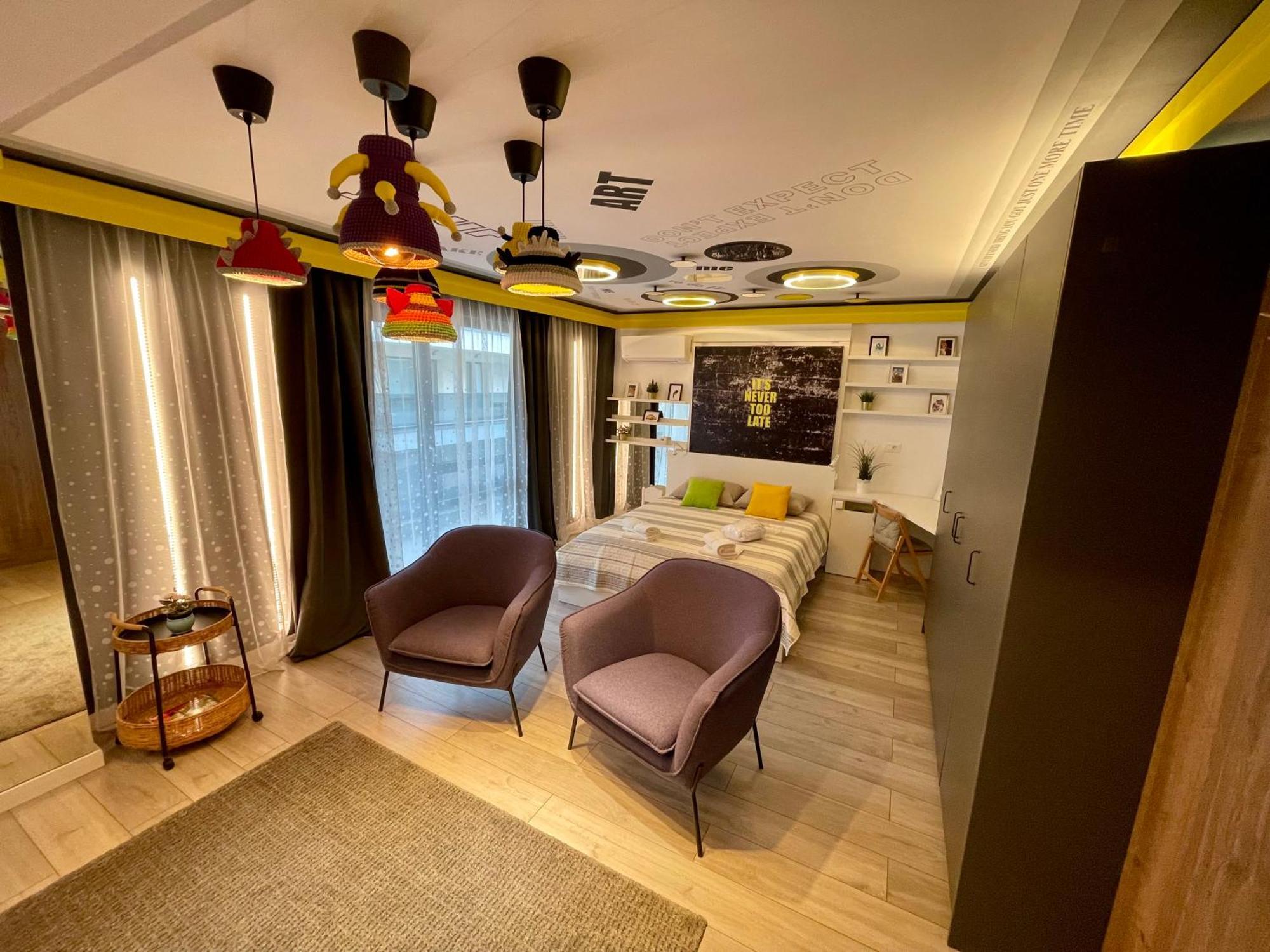 Studiokris Apartment Bukares Bagian luar foto